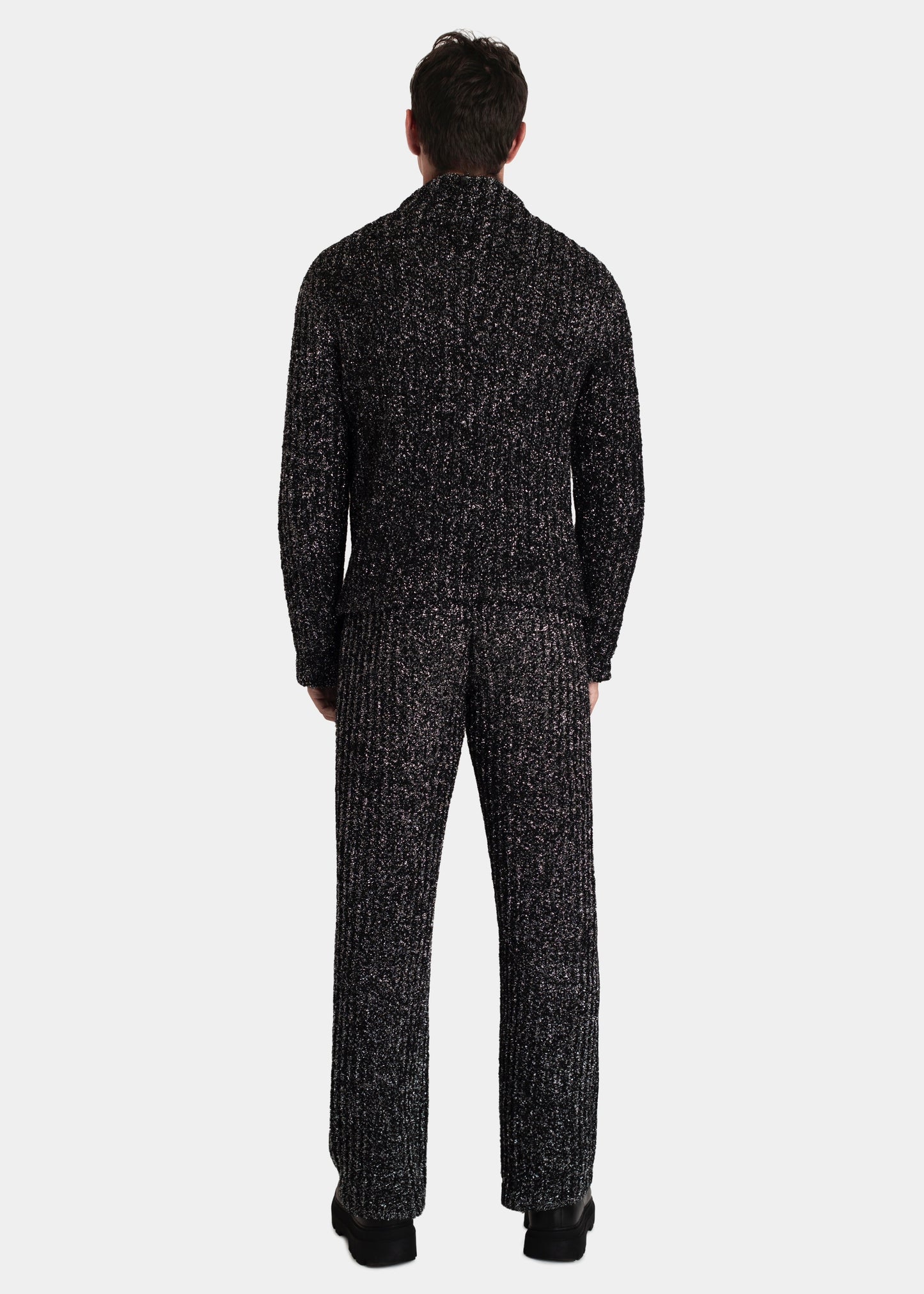Metal Knit Trousers